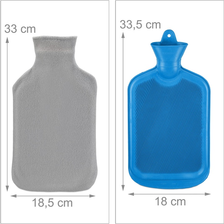 Actual product image Relaxdays Hot water bottle (1.50 l)