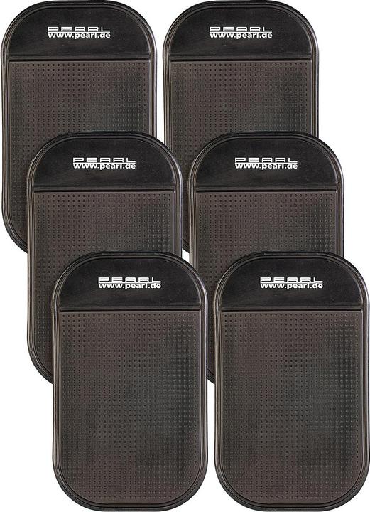 Pearl 6er-Set Anti-Rutschauflage 145 x 85 mm für Kfz, Lkw, Bus, Camper u.v.m
