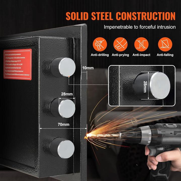 Actual product image Vevor Depository Safe (1.70 l)