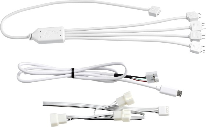 Actual product image ASUS ROG Strix LC 360 RGB White Edition Complete water cooling