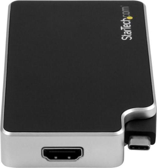 Actual product image StarTech Graphic Adapter USB-C to VGA, DVI, HDMI (DVI, VGA, HDMI, 11 cm)