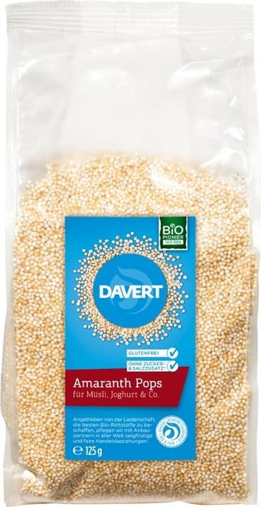 Produktbild Davert Amaranth Pops Bio (125 g)