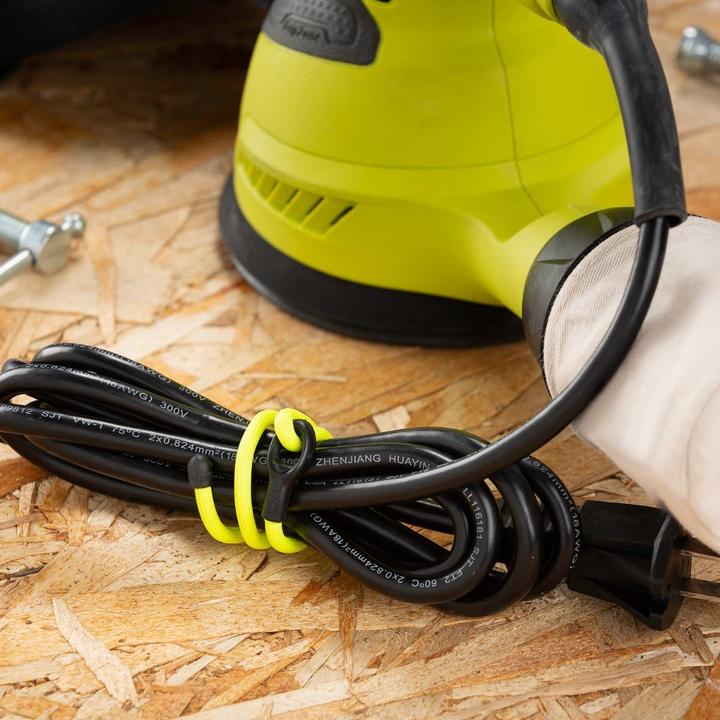 Actual product image Nite Ize GearTie Loop 12"/neon yellow (Plastic cable ties, 304.80 mm)