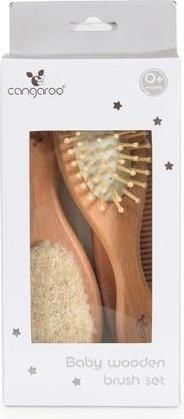 Produktbild Cangaroo Baby Wooden Brush Set SWT202 0+ ετών 111702