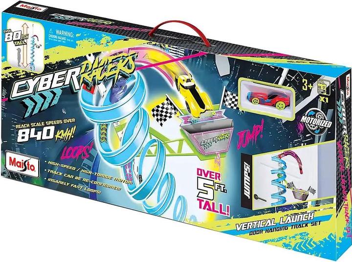 Actual product image Maisto Cyber Racers Vertical Launch Track Set
