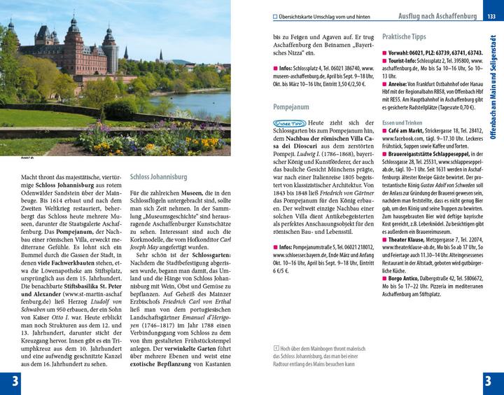 Image du produit Reiseführer Rhein-Main-Region mit Taunus und Odenwald (Allemand, Lilly Nielitz-Hart, Simon Hart, 2021)