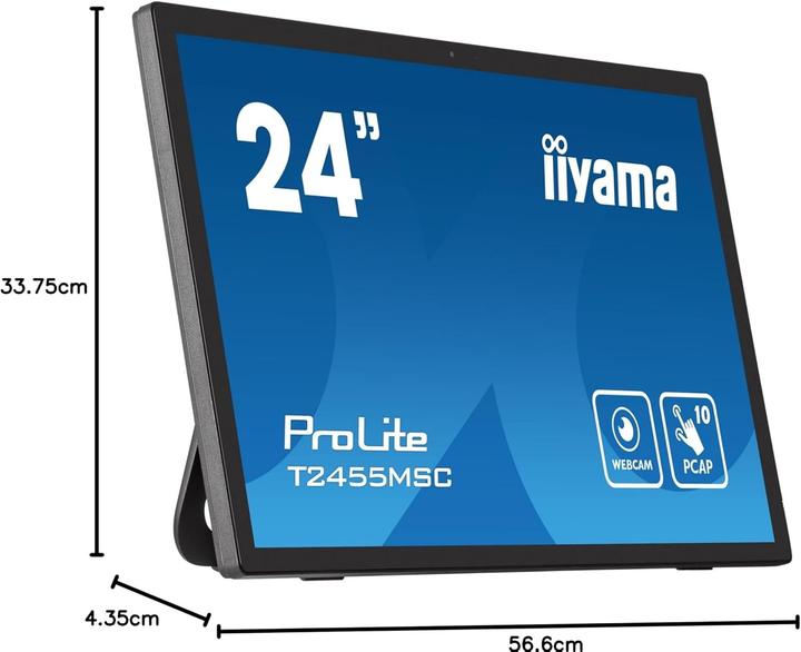 Produktbild iiyama ProLite T2455MSC-B1 (1920 x 1080 Pixel, 23.80")
