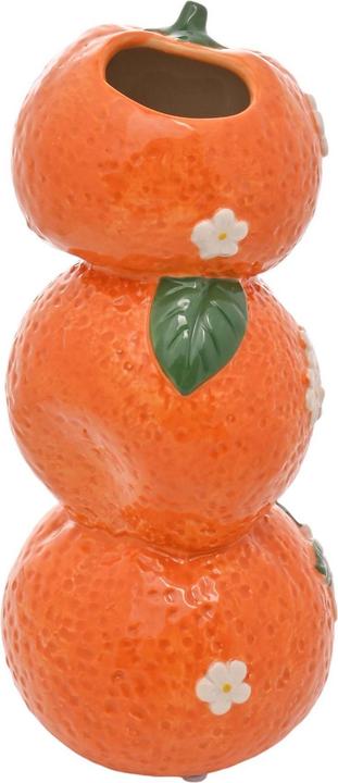 Hestia Dreifach Orange Vase 21cm