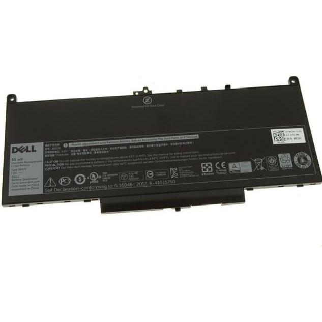 Dell MC34Y (4 Zellen, 7080 mAh), Notebook Akku, Schwarz