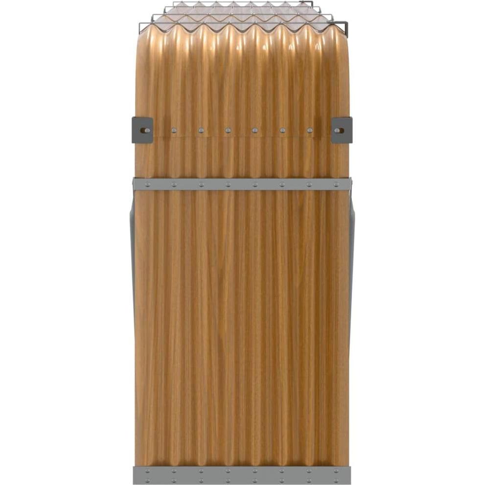 VidaXL, Zubehör Kerzen + Kamin, Kaminunterstand