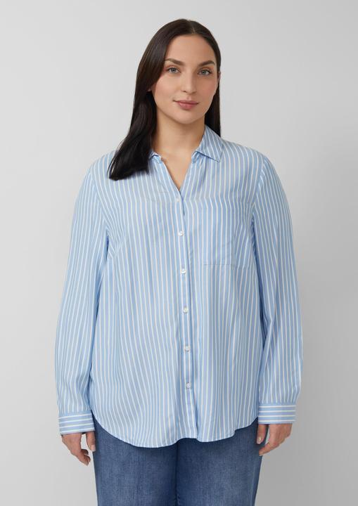 Immagine prodotto s.Oliver Bluse Fliessende Viskose-Bluse mit Streifen (48)