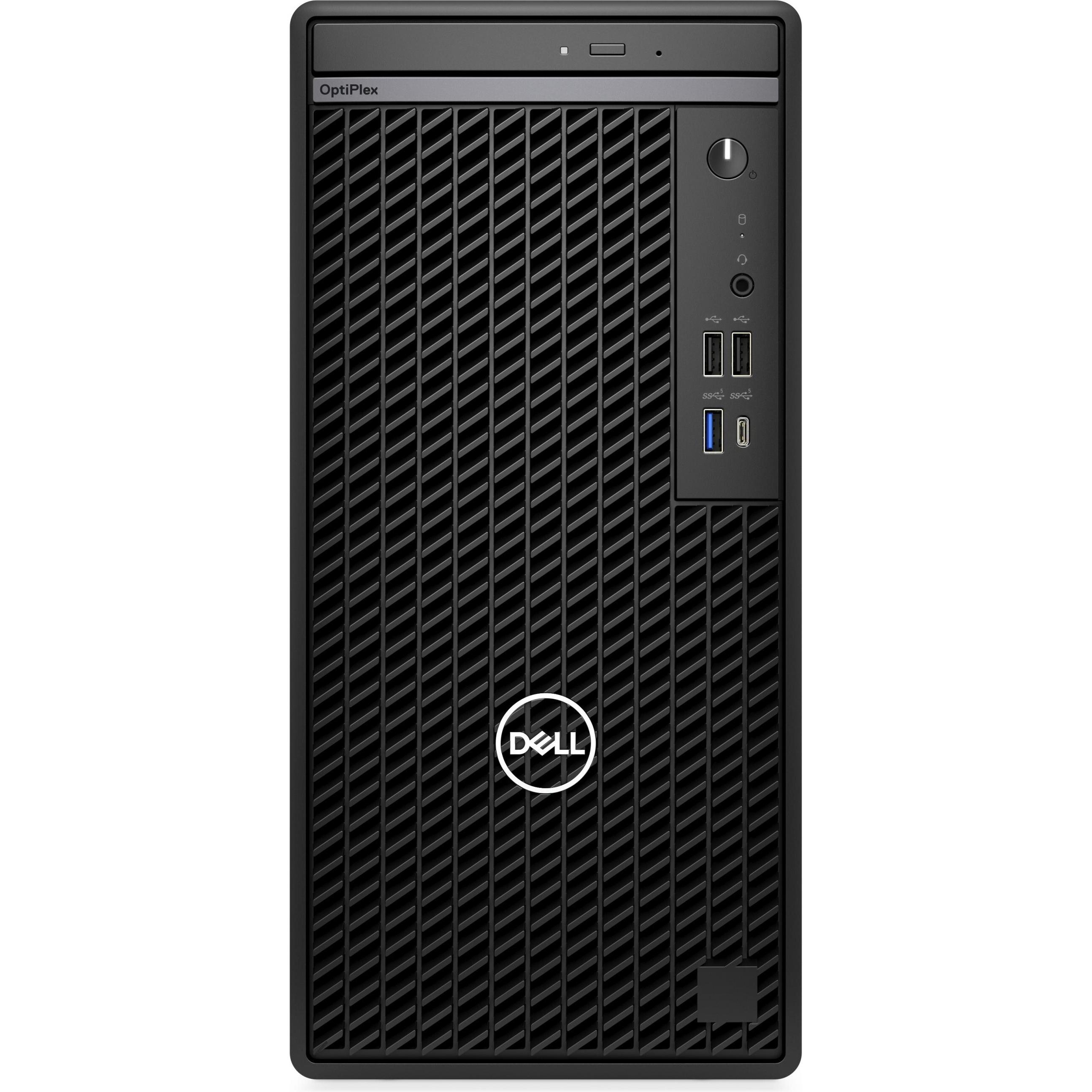 Dell OptiPlex 7020 MT (Intel Core i5-14500, 16 GB, 512 GB, UHD Graphics 770), PC, Schwarz