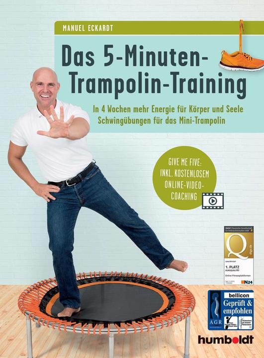 Immagine prodotto Das 5-Minuten-Trampolin-Training (Tedesco, Manuel Eckardt, 2017)