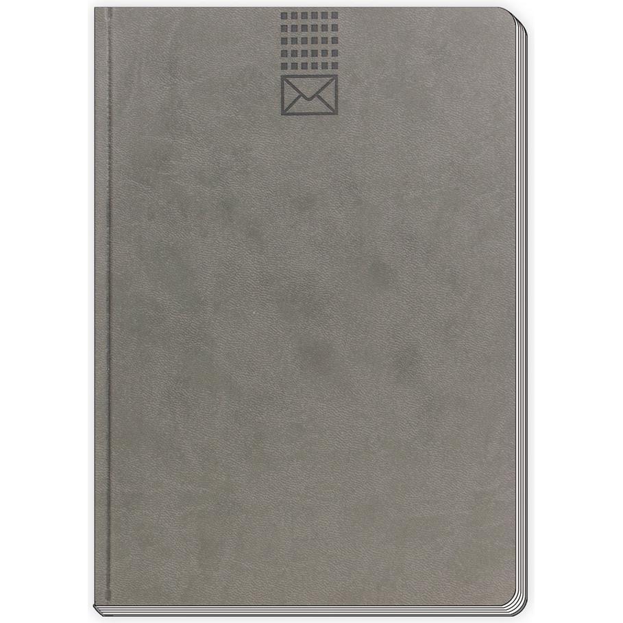 Thumbnail - Trötsch, Heft + Block, Adressbuch Soft Touch A5 Anthrazit (A5)