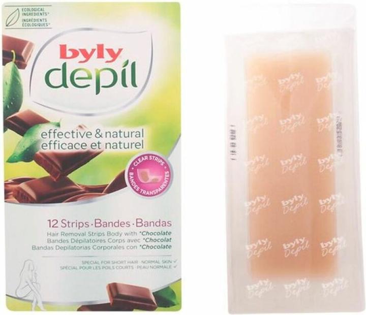 Produktbild Byly DEPIL bandas corporales chocolate 12 uds (12 x)