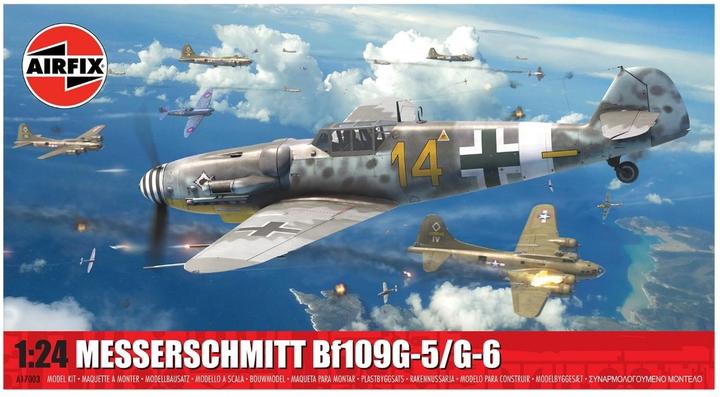 Actual product image Airfix Messerschmitt Bf109G-5/G-6