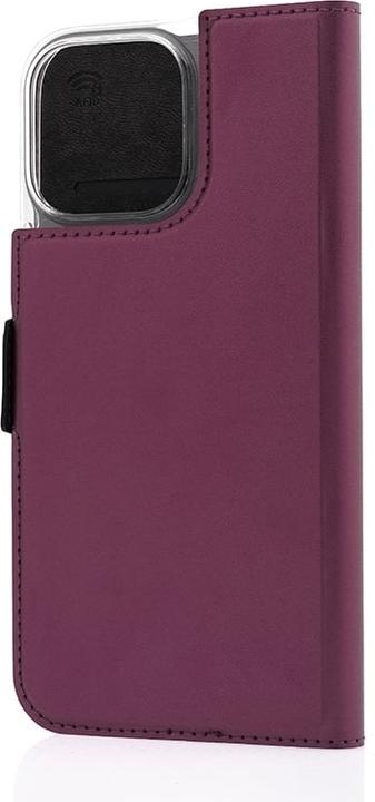 Actual product image Wave BookCase for iPhone 16 Pro Max, MagSafe compatible, Smoky Sangria (Apple iPhone 16 Pro Max)