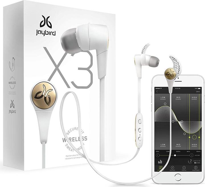 Actual product image Jaybird X3 (8 h, Wireless)
