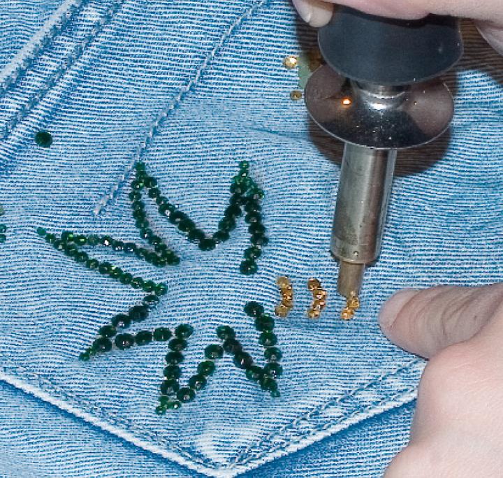 Actual product image Pebaro Rhinestone applicator set