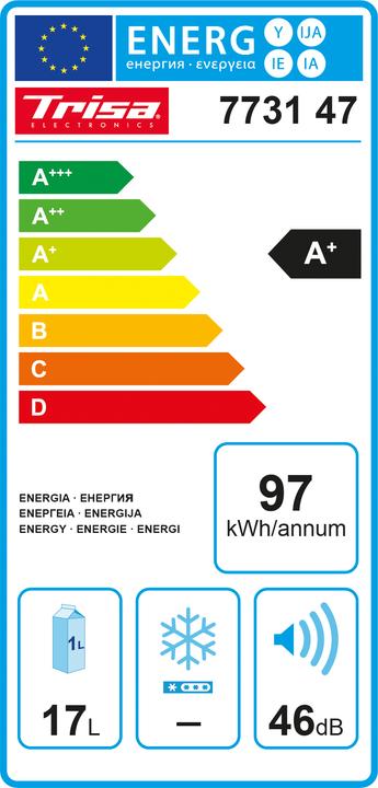 Energie-Label Trisa Frescolino Plus (17 l)