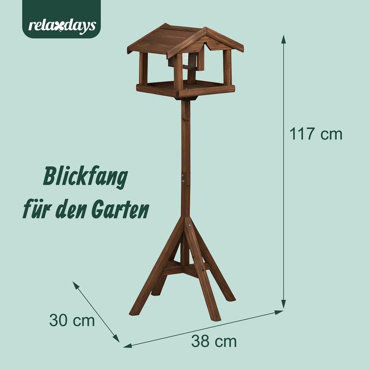 Produktbild Relaxdays Vogelfutterhaus