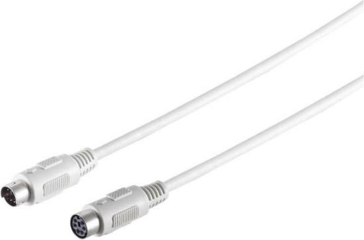 Immagine prodotto Maxxtro Prolunga per tastiera PS/2: 1,8m grigio (1.80 m, PS/2)