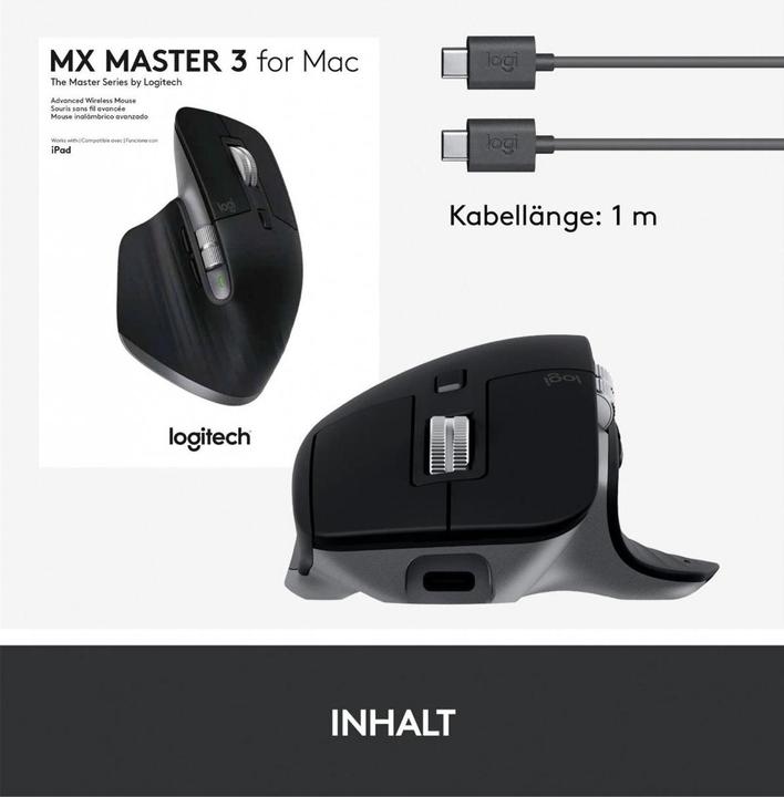 Produktbild Logitech MX Master Mac Edition (Kabellos)