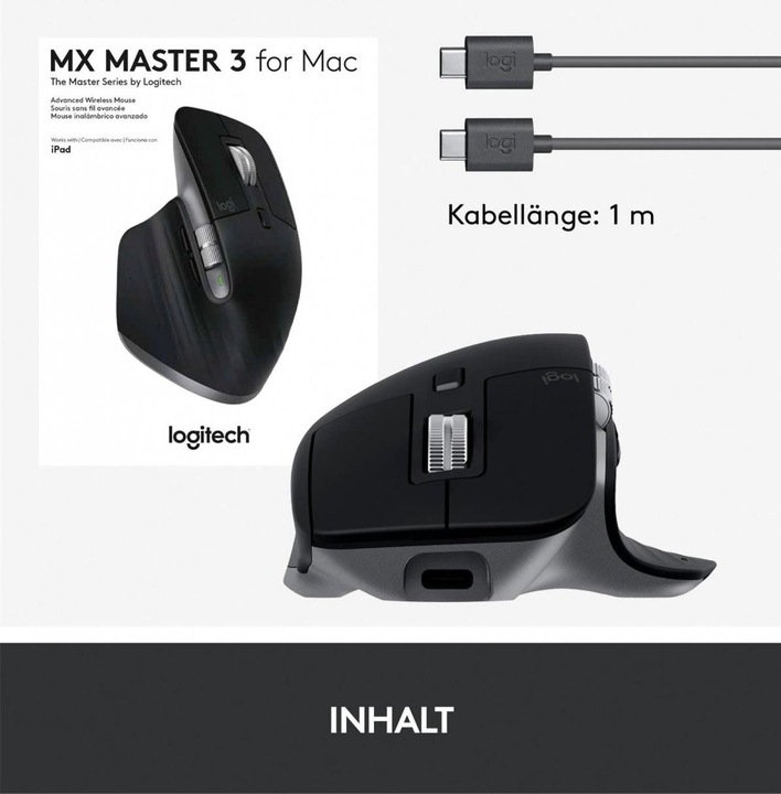 Image du produit Logitech MX Master Mac Edition (Sans fil)