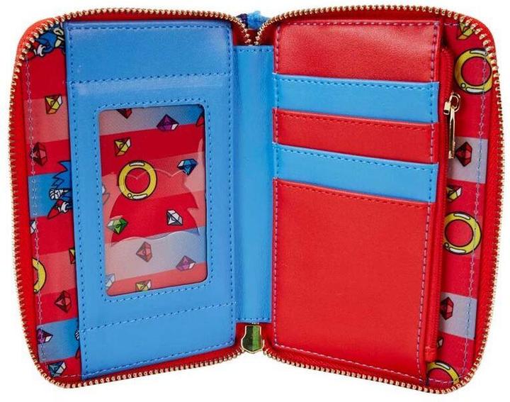 Actual product image Loungefly Sonic The Hedgehog by Classic Cosplay Wallet