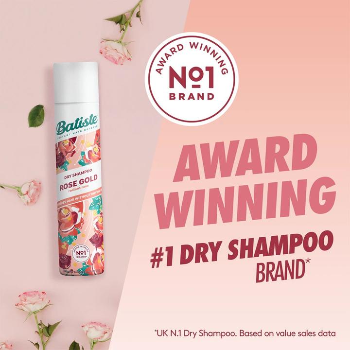 Produktbild Batiste Rose Gold (Trockenshampoo, 200 ml)