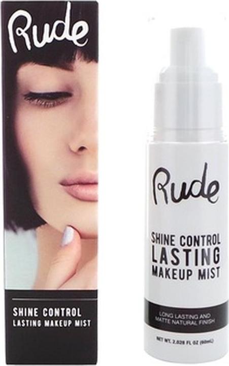 Produktbild Rude Cosmetics Shine Control Matte Finish Long Lasting Makeup Mist