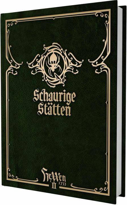 Actual product image HeXXen 1733: Schaurige Stätten (German, Michael Gladigau, Guillaume Ducos, Katharina Wagner, Christian Gardener, Philipp Baas, Christopher Weule, Carlos Diaz, Felicia Scharsich, Maik Schmidt, Mirko Bader, Ruven Nagel, 2024)
