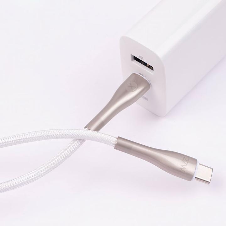 Produktbild Forever Schlankes Kabel USB-C - Lightning 1,0 m 27W weiss (1 m, 27 W)