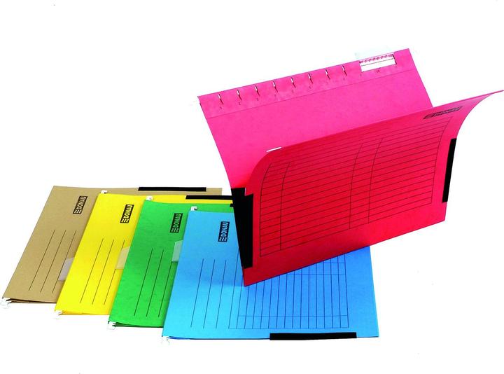 Produktbild Donau Hängemappe mit seitenbegrenzer, a4, 230g/m2, rot