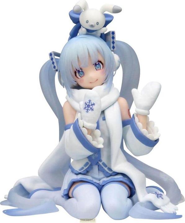 Furyu Hatsune Miku Noodle Stopper PVC Statue Snow Miku Sky Town 10th Ver. 15 cm