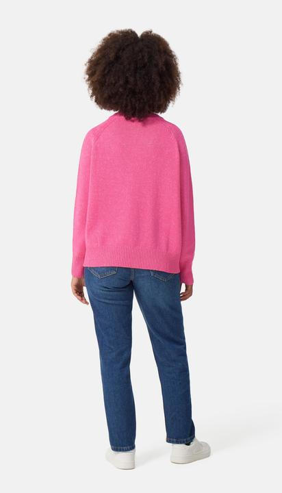 Produktbild Cash-Mere Seide Kaschmir Oversize Style V-Ausschnitt Pullover (S)