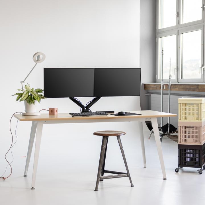 Actual product image Digitec Dual Monitor Mount (Table, 32", 9 kg)