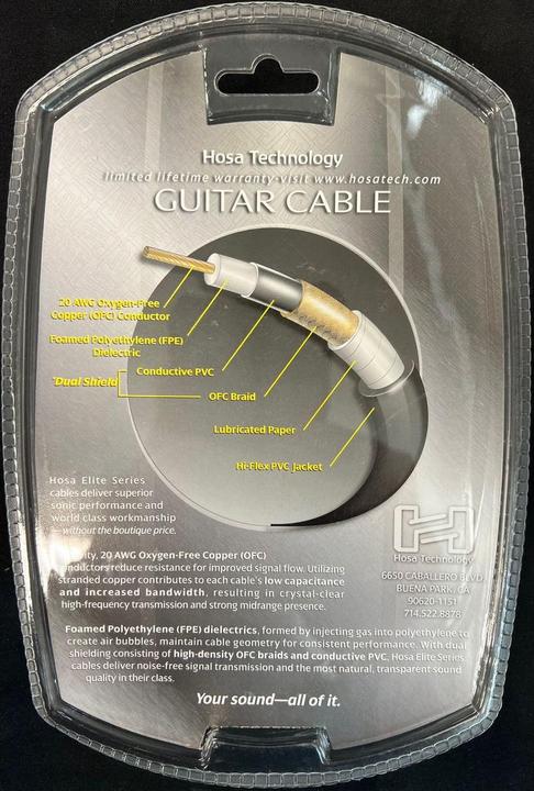 Productafbeelding Hosa GTR-015 (GTR-015) (4.50 m, 6,3 mm aansluitkabel)