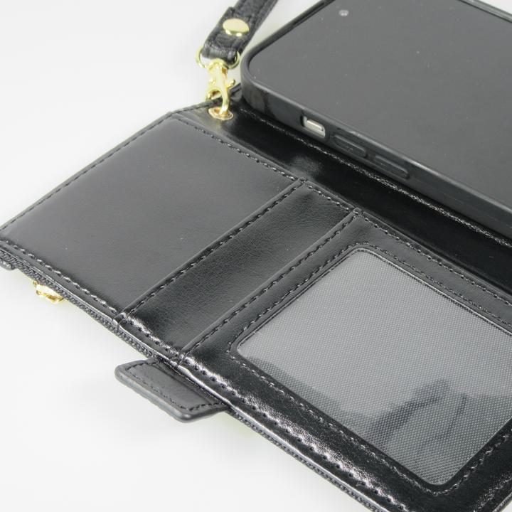 Produktbild PhoneLook Hülle Flip Wallet aus veganem Leder mit Brieftasche und Magnetverschluss (Apple iPhone 15)