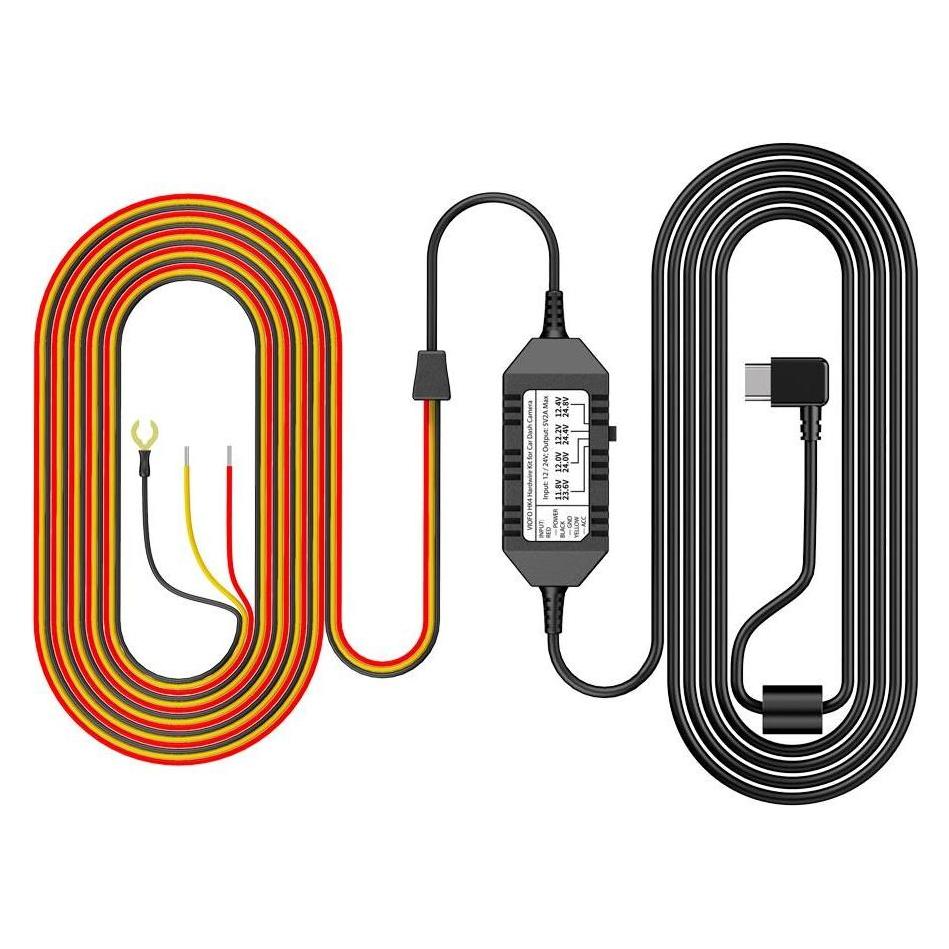 Viofo HK4 Hardwire Kit, Dashcam Zubehör, Orange, Schwarz