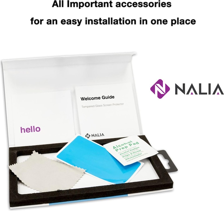 Produktbild Nalia Schutzglas (1 Stück, Samsung Galaxy S5 Neo, Samsung Galaxy S5)