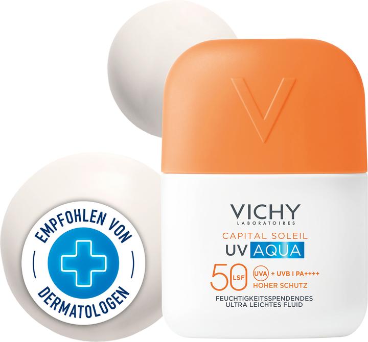 Vichy VICHY Capital Soleil UV Aqua Fluid LSF50 (Suntan cream, SPF 50, 50 ml)
