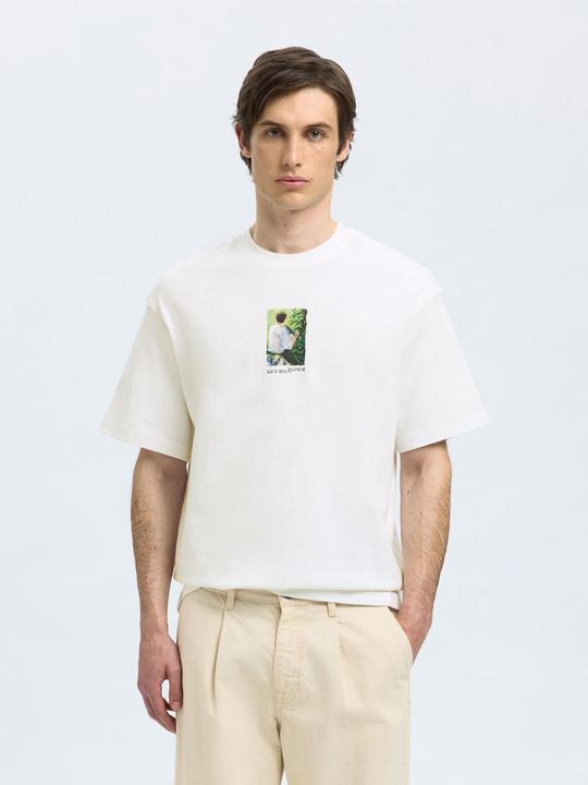 Immagine prodotto Selected Homme Print T-Shirt mit Rundhalsausschnitt (L)