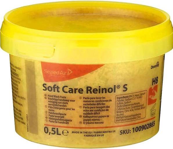 Produktbild Reinol Diversey 100902865 Soft Care S, Handwaschpaste mit natürlichem Reibemittel, 0,5 L (500 ml)