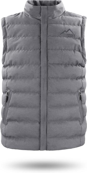 Actual product image Normani Mens Winter Quilted Vest Nanaimo - 1557 (XL)