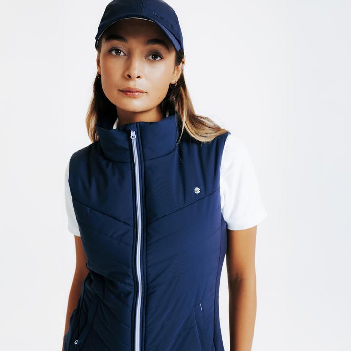 Produktbild Fouganza Reitweste 500 Damen marineblau (L)