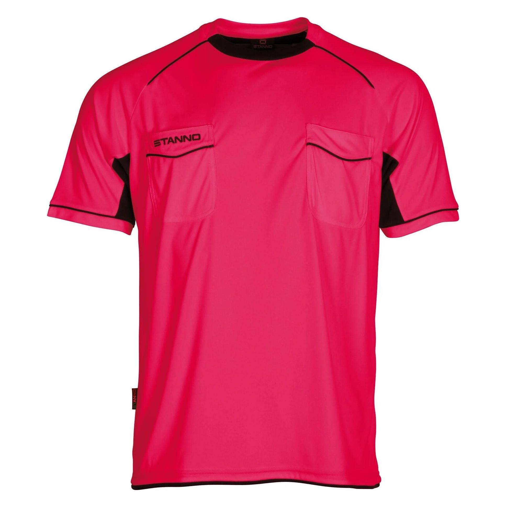 Stanno, Unisex, Sportshirt, Bergamo Schiedsrichter Trikot Kurzarm (3XL), Pink, 3XL