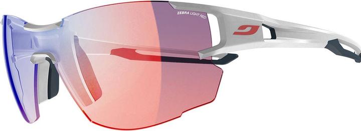 Actual product image Julbo Aerolite Zebra Light Glasses (White, Blue, Pink)