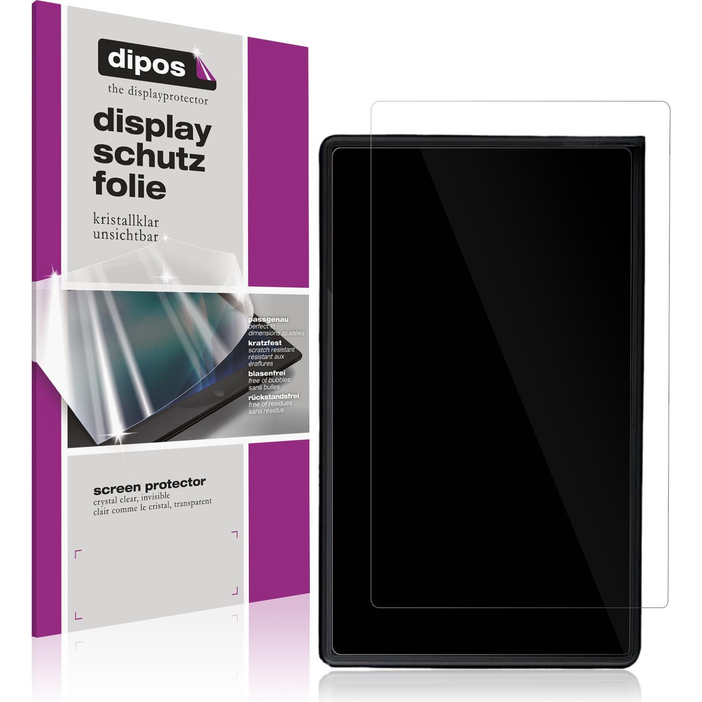 Dipos, Fahrzeug Navigation Zubehör, Schutzfolie Klar für Elebest City 90T