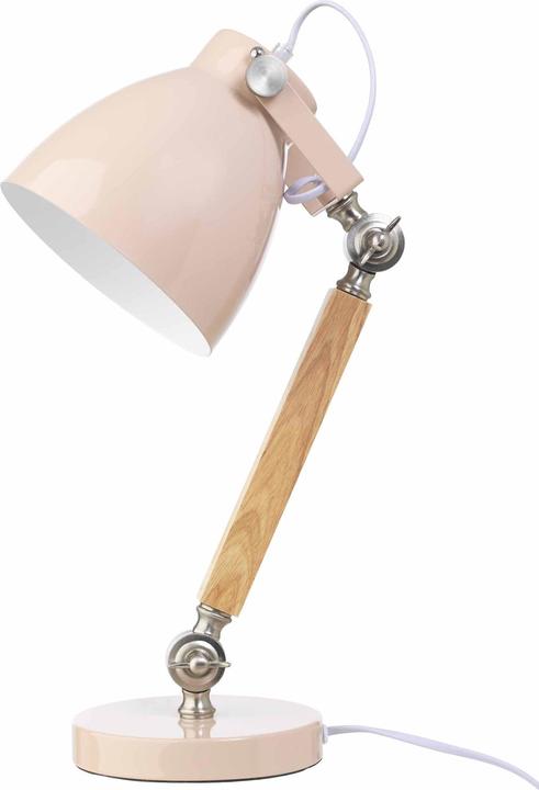 Image du produit Lifetime Kidsrooms Lampe de table bois / métal rose (E27)